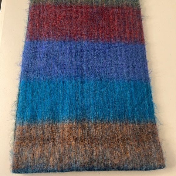 Artsy Boho Colorful Alpaca Blend Snood Infinity Ethical Scarf Wrap Shawl - Picture 7 of 13